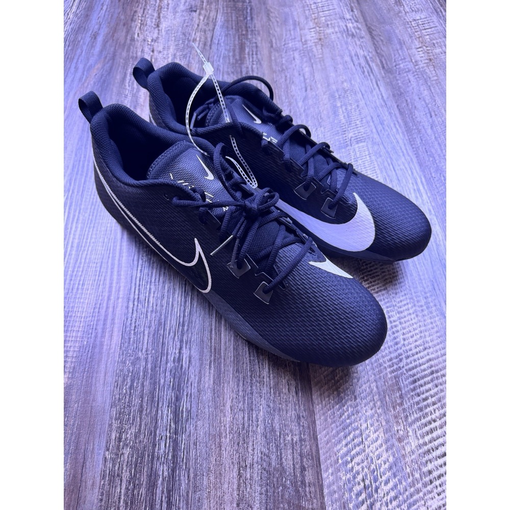 Nike Vapor Edge Speed 360 2 Black Grey Football Cleats FN7764–001 Men's Sz 16